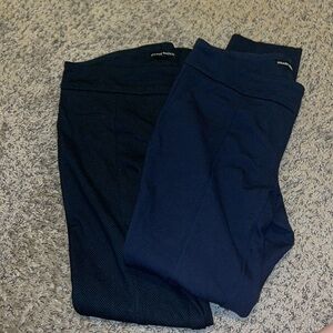 Hilary Radley skinny knit pull on dress slacks